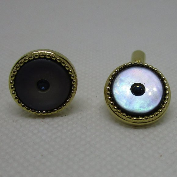 vintage cufflinks & button stud set - Picture 4 of 7